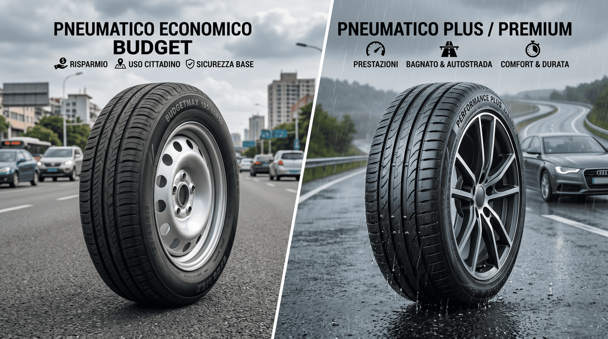 Pneumatici Economici vs Premium: Risparmio Immediato o Investimento a Lungo Termine?