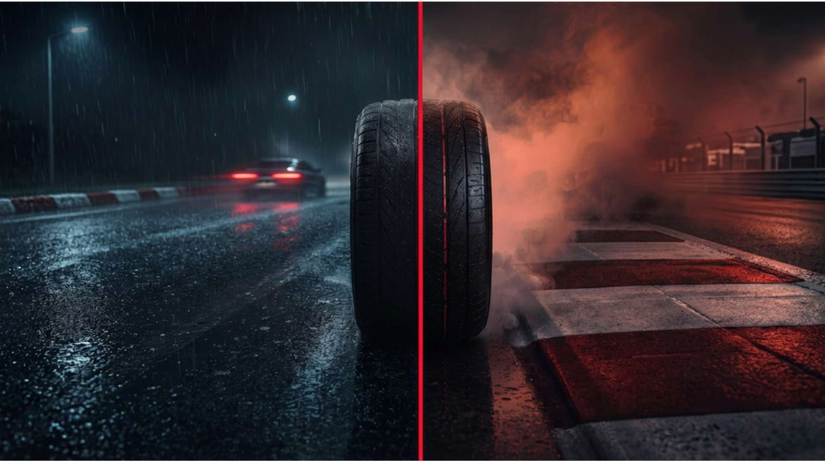 Perché le Gomme da Pista Non Vanno Bene su Strada (e Viceversa)